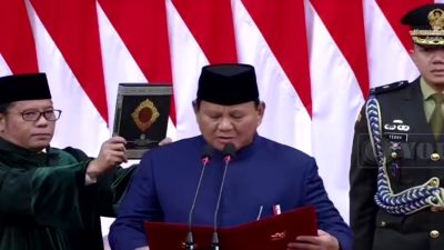 Sah! Prabowo-Gibran, Jabat Presiden-Wapres RI Periode 2024-2029