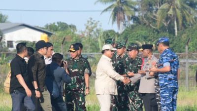 Panglima TNI Dampingi Presiden RI Tinjau Program Swasembada Pangan Nasional di Merauke