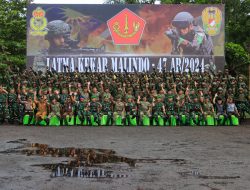 Pangdam XII/Tpr dan Panglima I Div Infantri TDM Tutup Latma Kekar Malindo-47/AB/2024