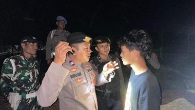 Personel Polres Gowa Bersama Kodim 1409/Gowa dan BKO Brimob Gelar Cipta Kondisi Pilkada Damai