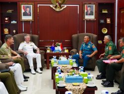Pangkogab wilhan I Terima Courtesy Call CJOPS ADF di Mabes TNI
