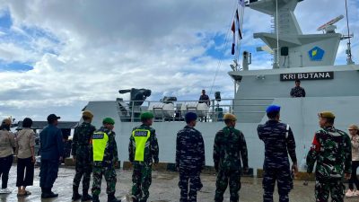 TNI AL Dukung Pengamanan Dan Distribusi Logistik Pilkada 2024