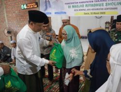 Wabup Katamso Safari Ramadhan di Kecamatan Senyerang