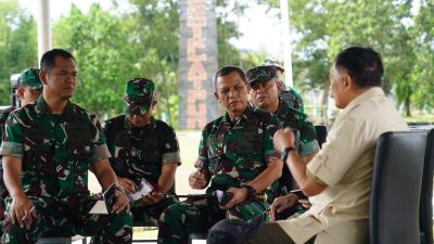 Pastikan Kualitas Pendidikan Prajurit Terjaga, Wakasad Tinjau Pusdik TNI AD