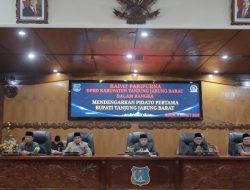 DPRD Tanjabbar Gelar Paripurna, Dengarkan Pidato Perdana Bupati