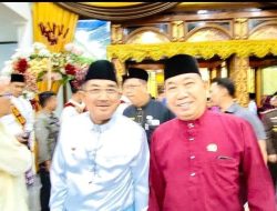 Ketua DPRD Tanjab Barat Hadiri Rapat Paripurna HUT ke-69 Provinsi Jambi di DPRD Provinsi