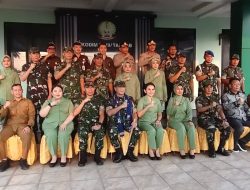 Ketua DPRD Hamdani Sambut Kunjungan Kerja Pangdam XX/Tuanku Imam Bonjol di Makodim 0419/Tanjab